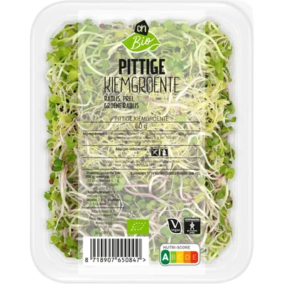 AH Biologisch Pittige kiemgroente