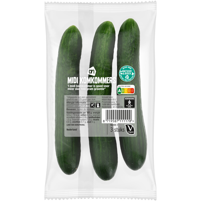 AH Midi komkommers
