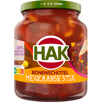 Hak Bonenschotel Mexicaans