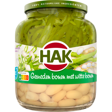 Hak Gesneden bonen met witte bonen