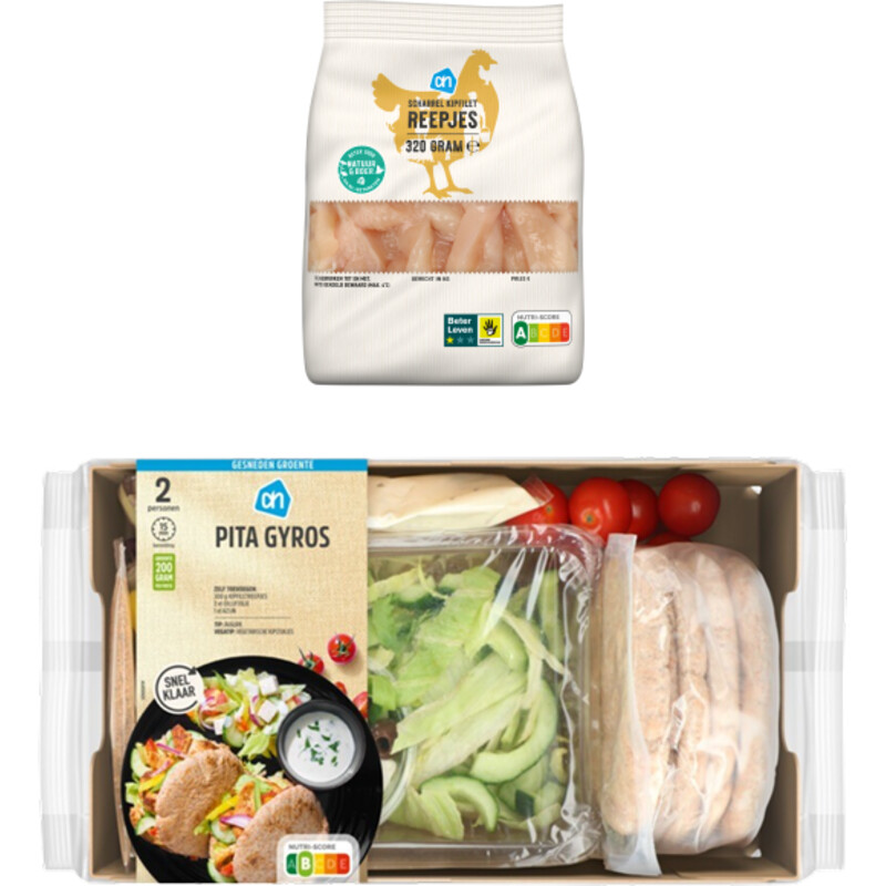 AH Gesneden Griekse Pita Gyros Verspakket