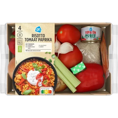 AH Risotto tomaat paprika verspakket
