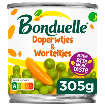 Bonduelle Doperwtjes & worteltjes