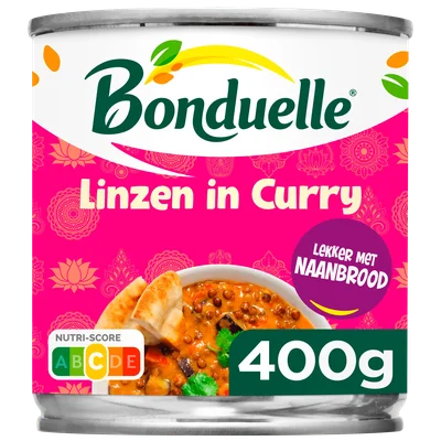 Bonduelle Linzen in curry