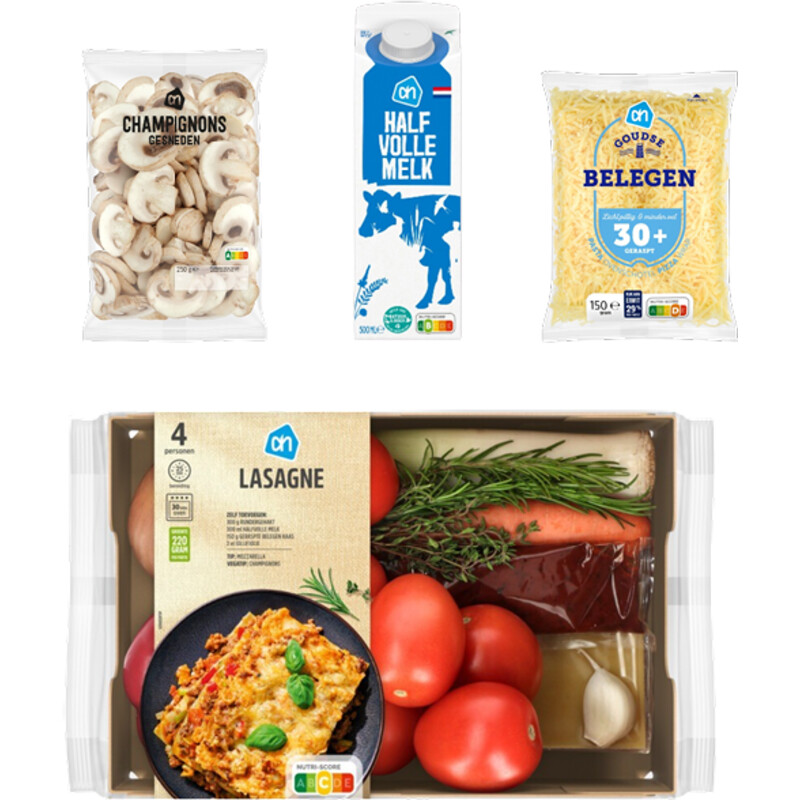 AH Vega Italiaanse Lasagne Verspakket