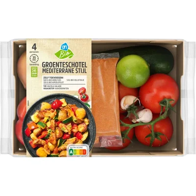 AH Biologisch Groenteschotel Mediterrane Verspakket