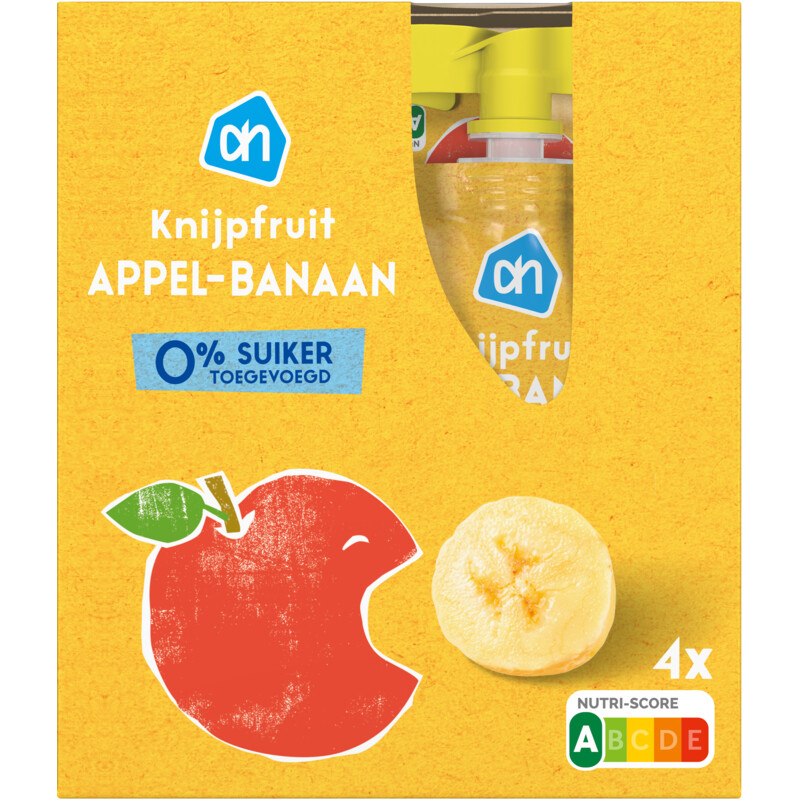 AH Knijpfruit appel banaan