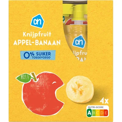 AH Knijpfruit appel banaan