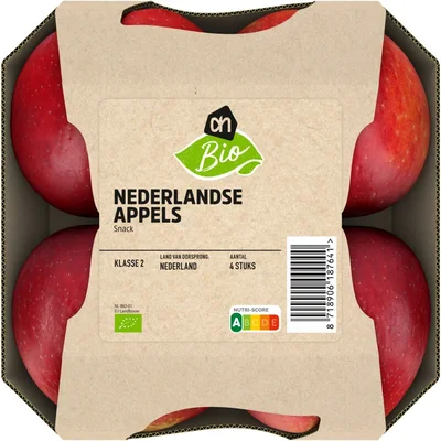 AH Biologisch Nederlandse appels schaal
