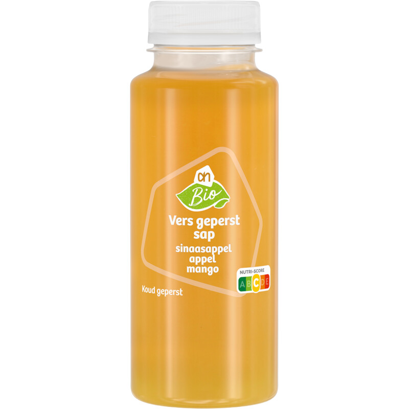 AH Biologisch Vers geperst sap sinaasappel appel mango