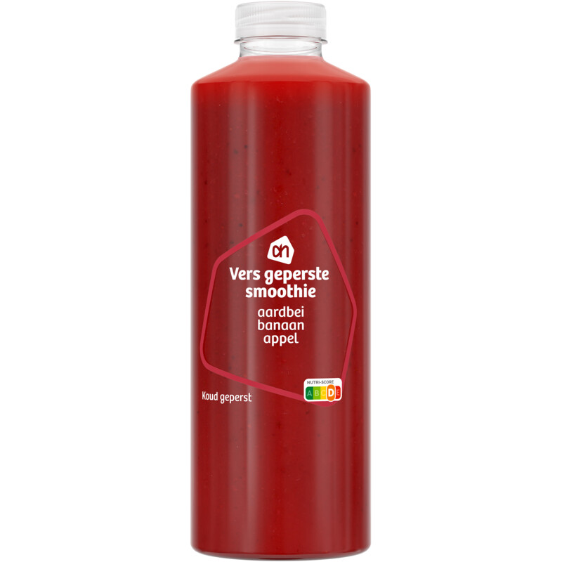 AH Vers geperste smoothie aardbei banaan