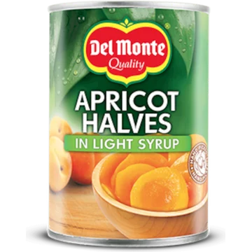 Del Monte Halve abrikozen op lichte siroop