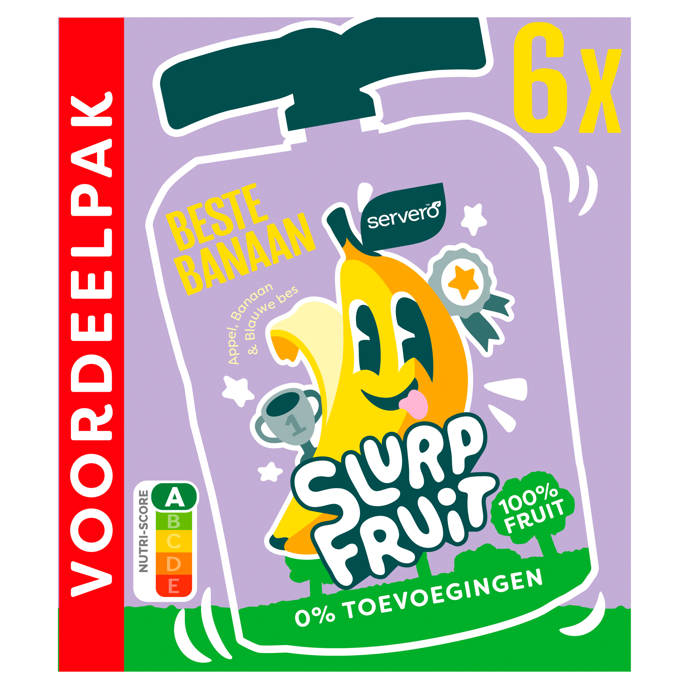 Servero Slurpfruit beste banaan voordeelpak