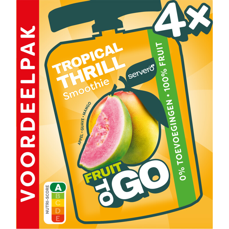 Servero Fruit to go tropical thrill voordeelpak