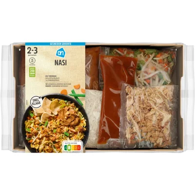 AH Gesneden verspakket nasi