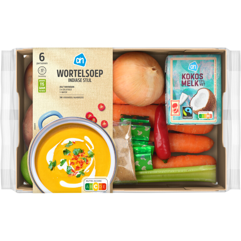 AH Wortelsoep Indiase stijl verspakket