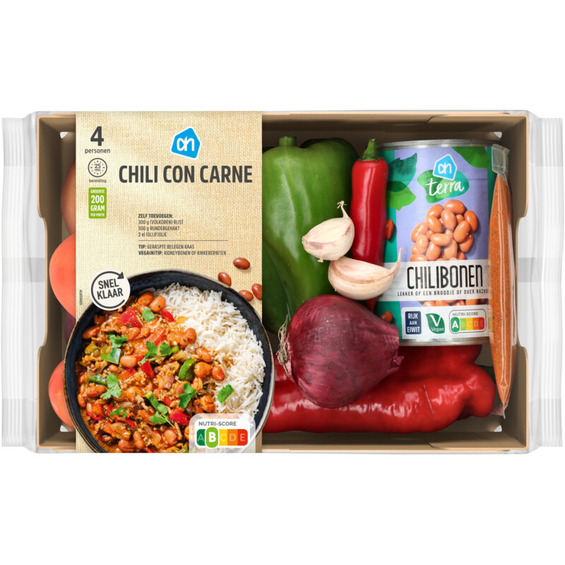 AH Chili con carne verspakket