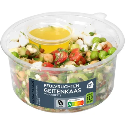 AH Kleine salade peulvruchten geitenkaas