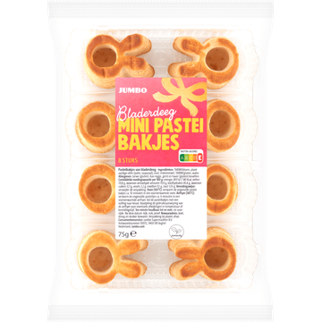 Jumbo Bladerdeeg Mini Pasteibakjes 8 Stuks