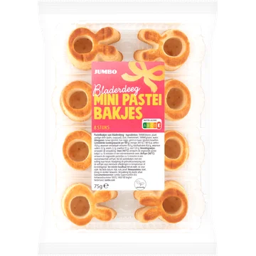 Jumbo Bladerdeeg Mini Pasteibakjes 8 Stuks