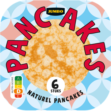 Jumbo Naturel Pancakes 6 Stuks