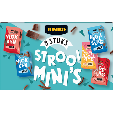 Jumbo Strooi Mini's 8 Stuks