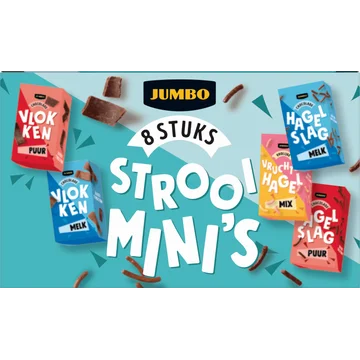 Jumbo Strooi Mini's 8 Stuks