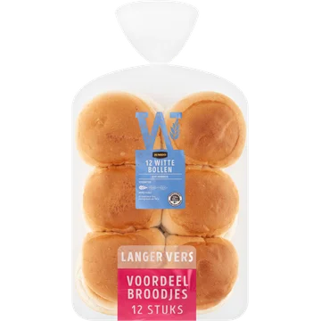 Jumbo - Witte Bollen - 12 Stuks