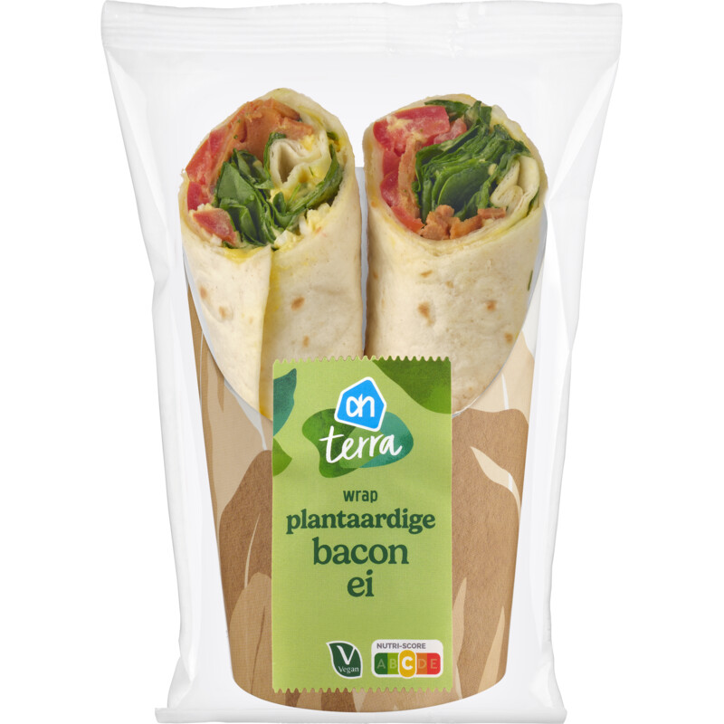 AH Terra Plantaardige wrap bacon ei