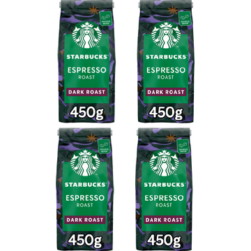 Starbucks® Espresso Dark Roast koffiebonen 4 x 450 gram