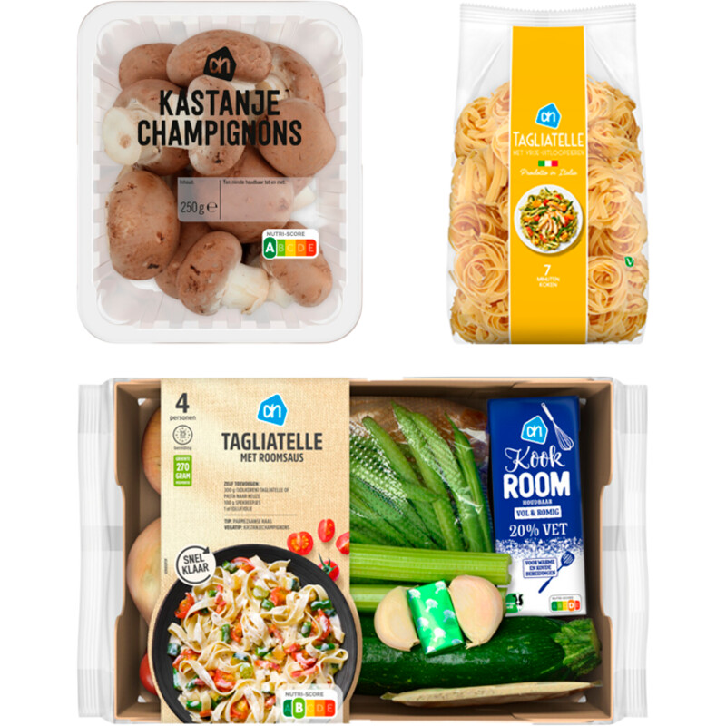 AH Vega Tagliatelle met Roomsaus Verspakket