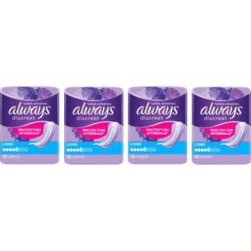 Always Discreet Verband Voor Urineverlies 4 x 10 stuks