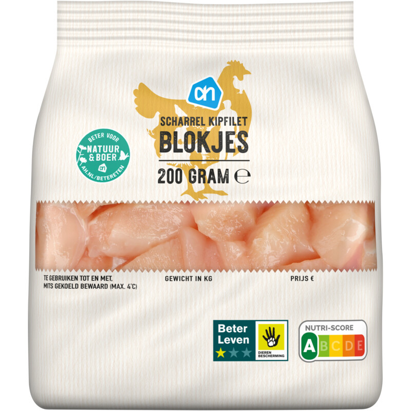 AH Scharrel kipfilet blokjes