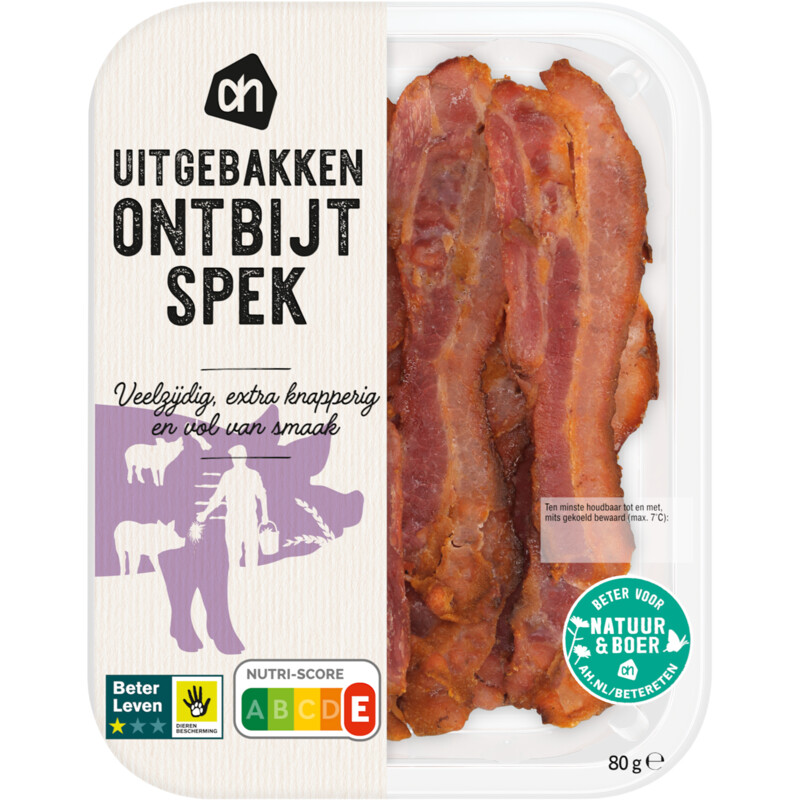 AH Uitgebakken ontbijtspek