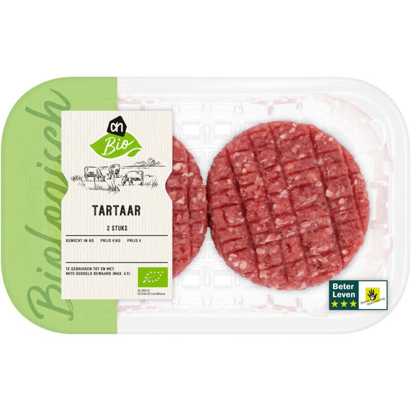 AH Biologisch Rundertartaar