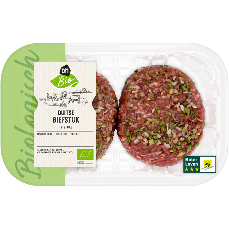 AH Biologisch Duitse biefstuk
