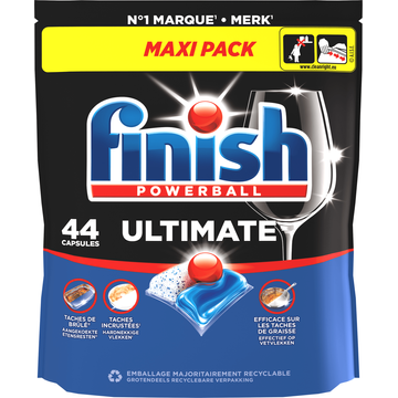Finish Ultimate Regular Vaatwastabletten 44 Capsules