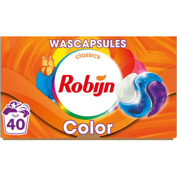 Robijn Classics 3-in-1 Wascapsules Color 40 wasbeurten