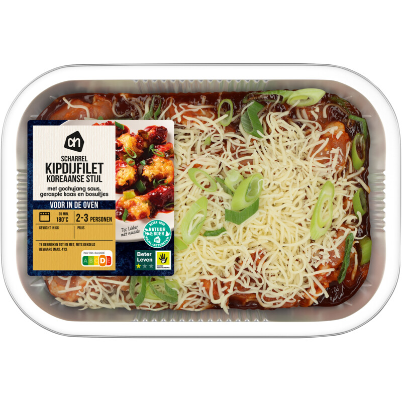 AH Ovenschotel scharrel kip Koreaanse stijl