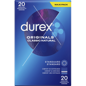 Durex Condooms Classic Natural 20 Stuks