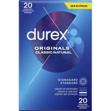 Durex Condooms Classic Natural 20 Stuks