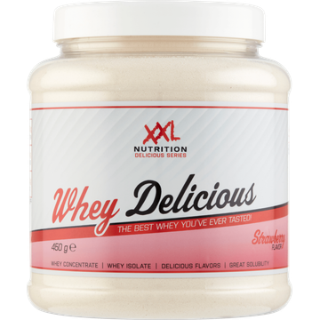 XXL Nutrition Whey Delicious Strawberry Flavor 450 g