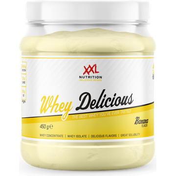 XXL Nutrition Whey Delicious Banana Flavor 450 g