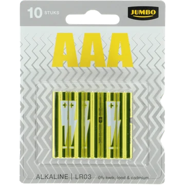 Jumbo AAA 10 Stuks