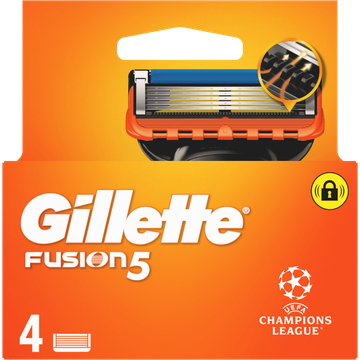 Gillette Fusion5 4 Navulmesjes voor Mannen