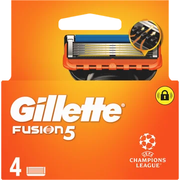 Gillette Fusion5 4 Navulmesjes voor Mannen