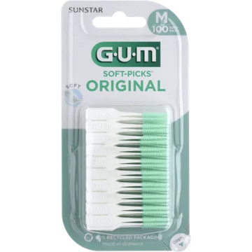 GUM Soft-Picks Original Regular / Medium 100 Stuks