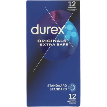 Durex Originals Extra Safe condooms, 12st