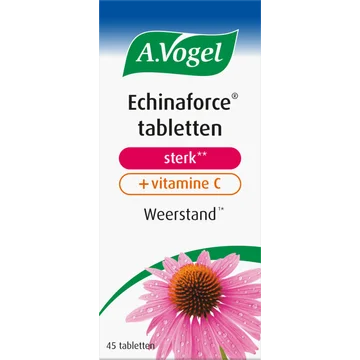 Echinaforce forte+vitamine c tabletten, 45 stuks
