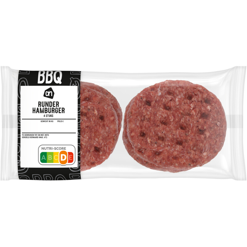 AH BBQ runder hamburger